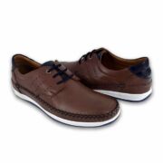 Ανδρικά Lace up δερμάτινα Boxer 21318-15-019