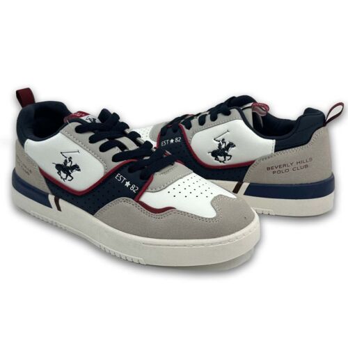 Ανδρικά sneakers Beverly Hills Polo Club W24121HM6838/SWHITE/NAVY