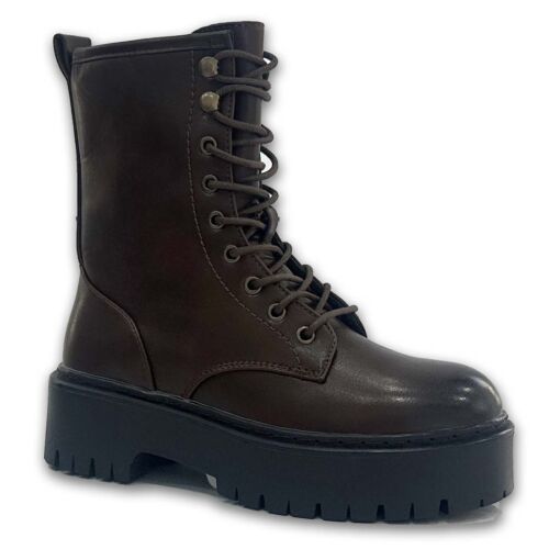 Αρβυλάκια με φερμουάρ και κορδόνια W25W029-2K