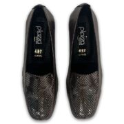 Γυναικεία δερμάτινα μοκασίνια W24105A