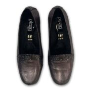 Γυναικεία δερμάτινα μοκασίνια WW25300-7A