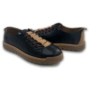 Γυναικεία δερμάτινα μοκασίνια W25F300B