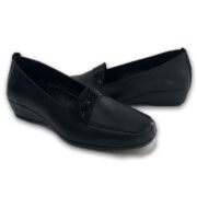 Γυναικεία δερμάτινα μοκασίνια WW25300-7B