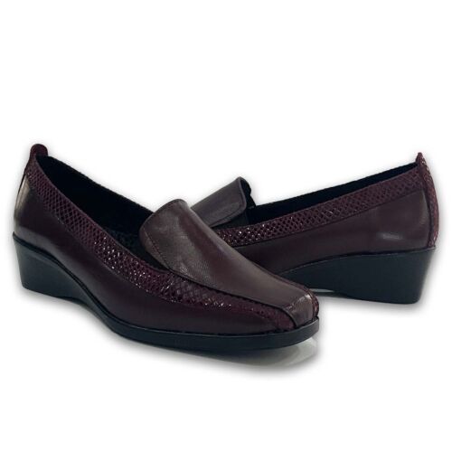 Γυναικεία δερμάτινα μοκασίνια WW25312R