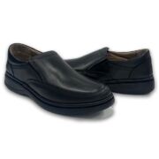 Ανδρικά loafers δερμάτινα MW25A93-B